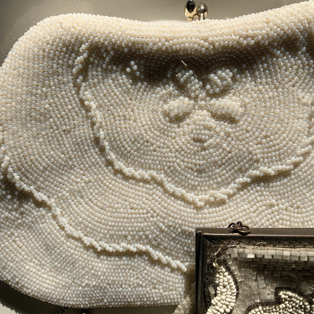 Vintage 1950's Richere by Walborg Beaded Clutch